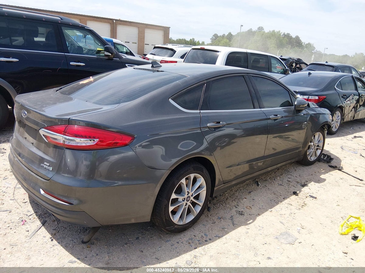 2019 FORD FUSION HYBRID SE — снимка 4