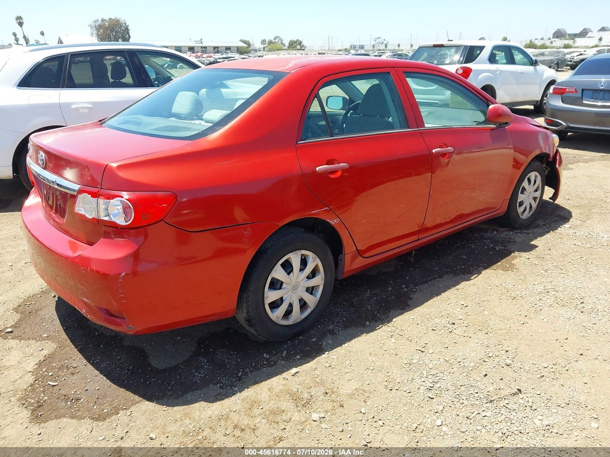 2013 TOYOTA COROLLA L — снимка 4