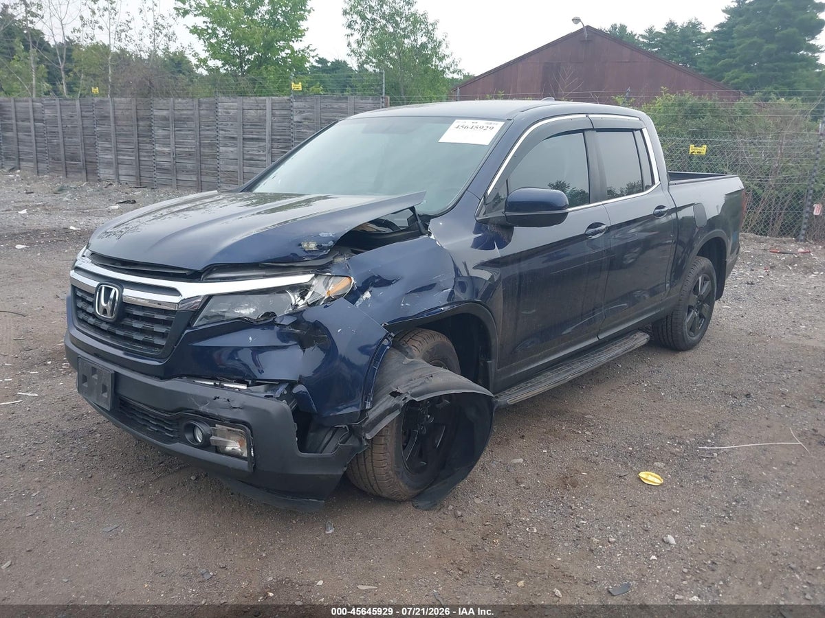 2017 HONDA RIDGELINE RTL — снимка 2