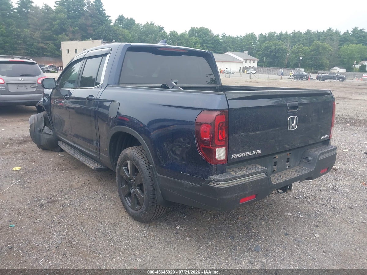 2017 HONDA RIDGELINE RTL — снимка 3