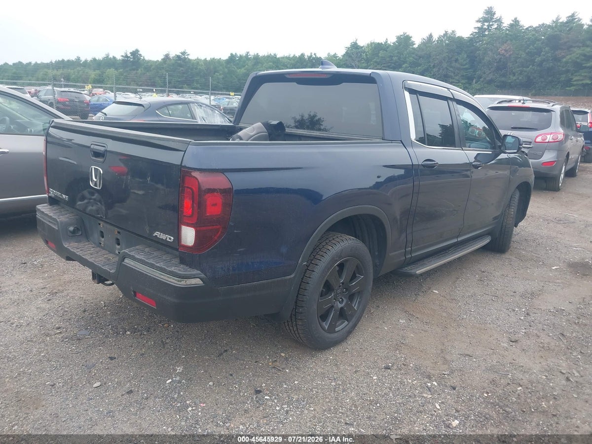2017 HONDA RIDGELINE RTL — снимка 4