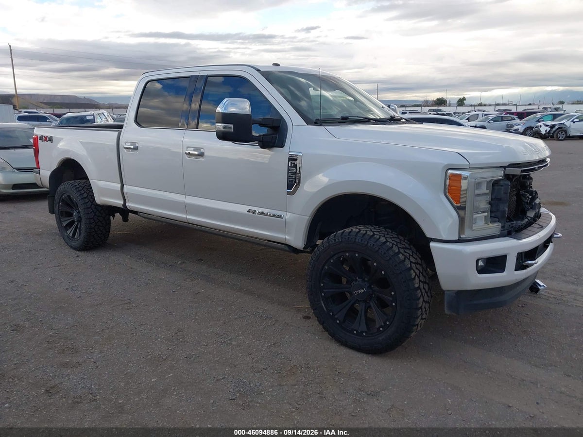 2017 FORD F-350 PLATINUM