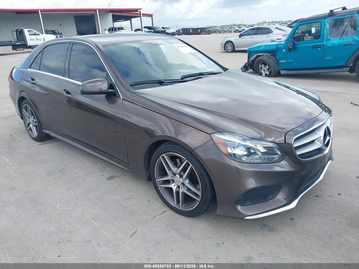 2014 MERCEDES-BENZ E 350 4MATIC