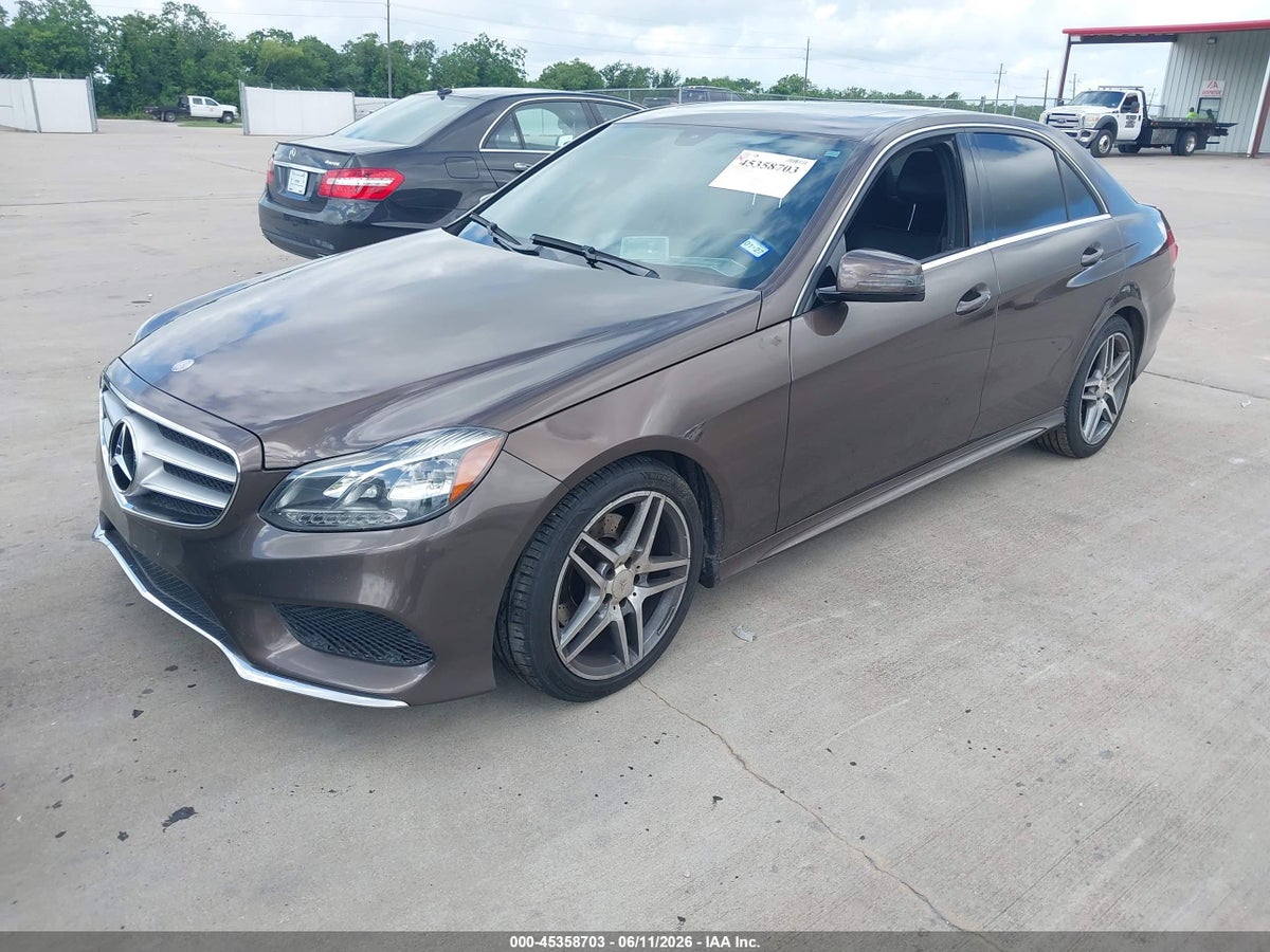2014 MERCEDES-BENZ E 350 4MATIC — снимка 2