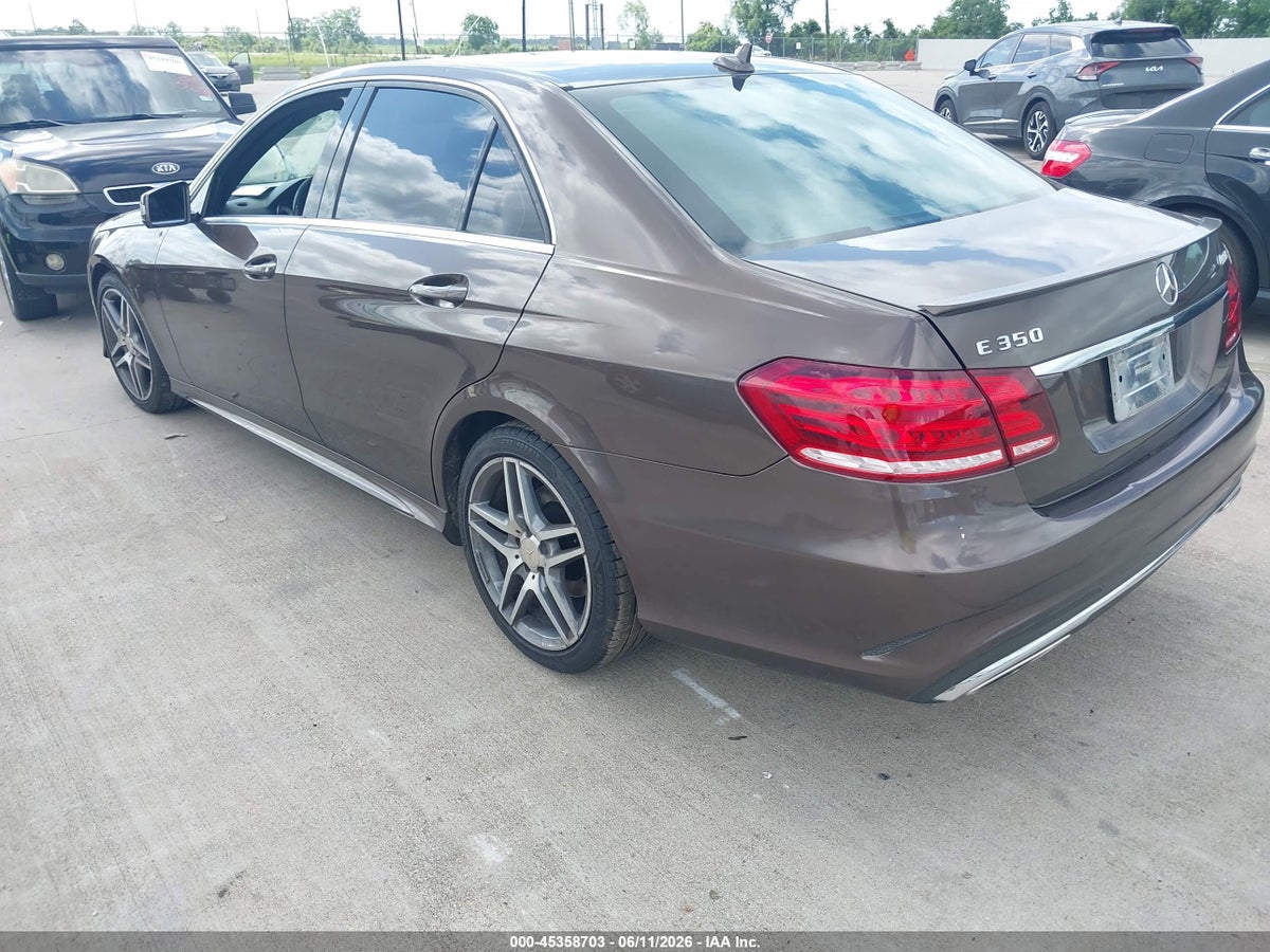2014 MERCEDES-BENZ E 350 4MATIC — снимка 3