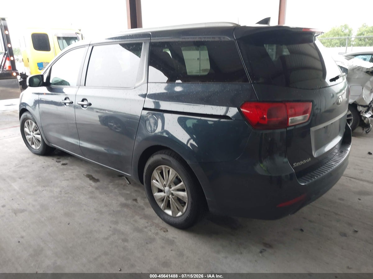 2017 KIA SEDONA LX — снимка 3