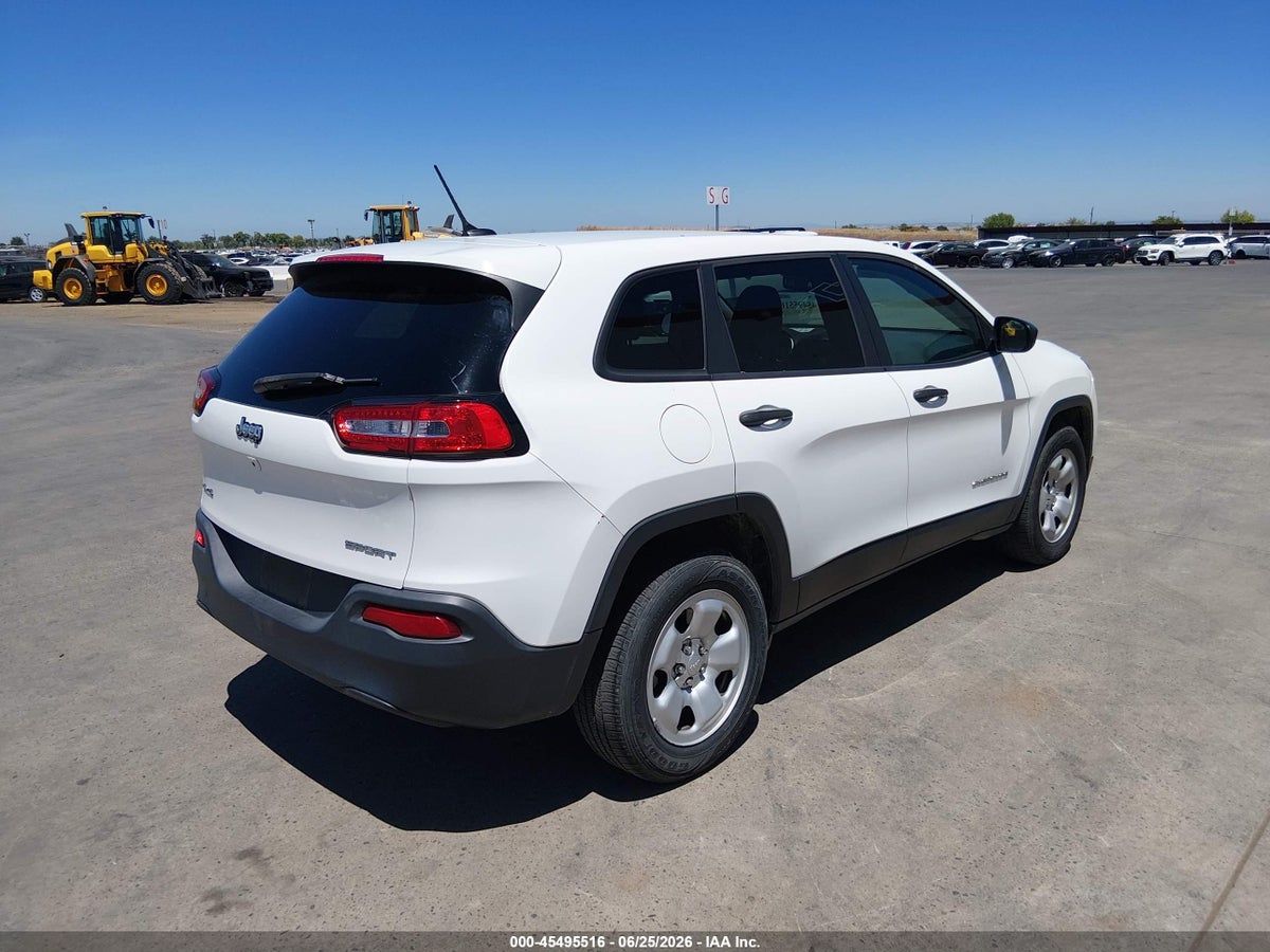 2016 JEEP CHEROKEE SPORT — снимка 4