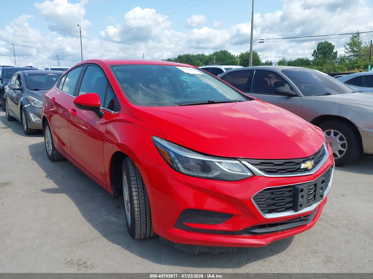 2016 CHEVROLET CRUZE LT AUTO