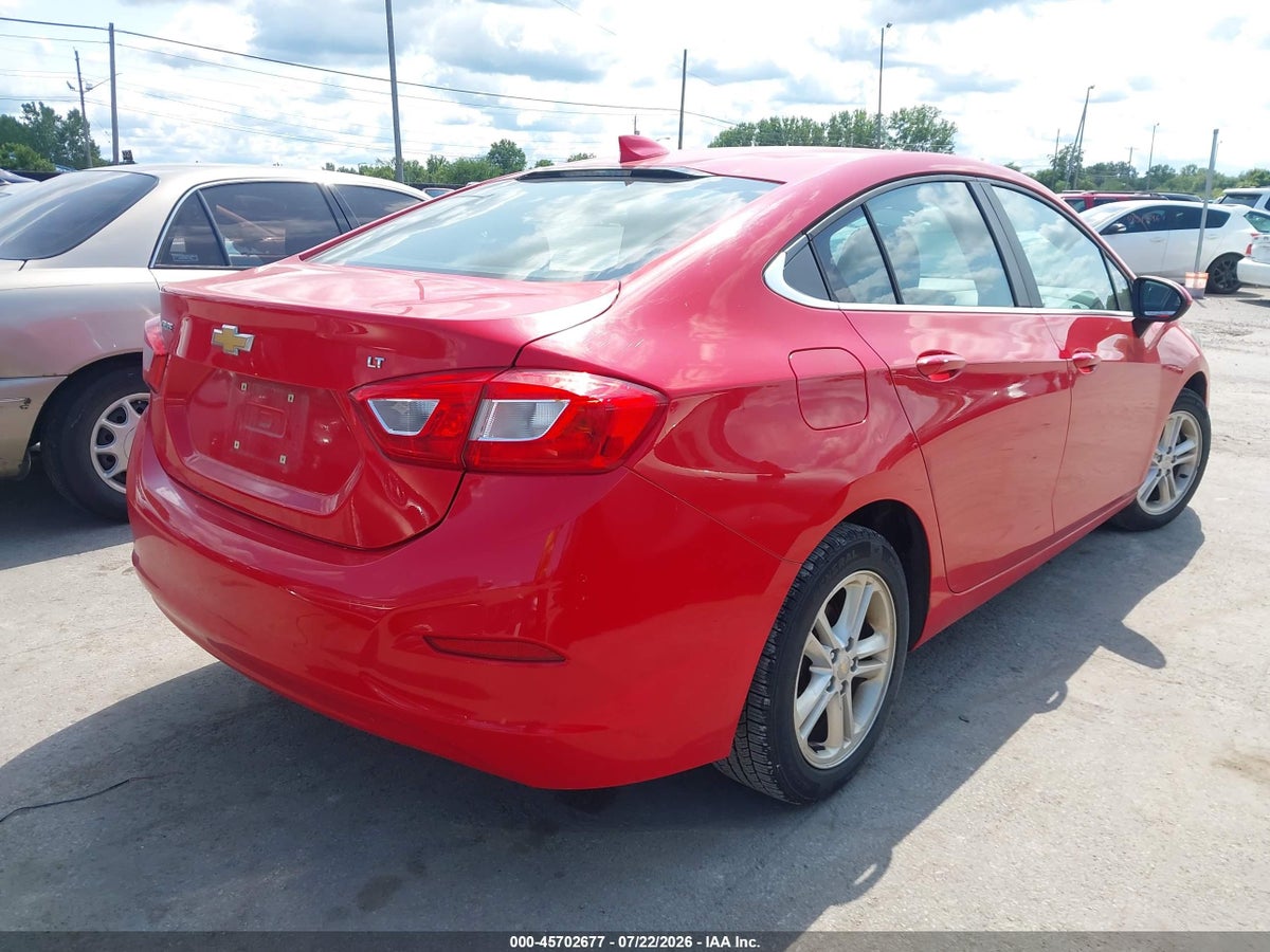 2016 CHEVROLET CRUZE LT AUTO — снимка 4