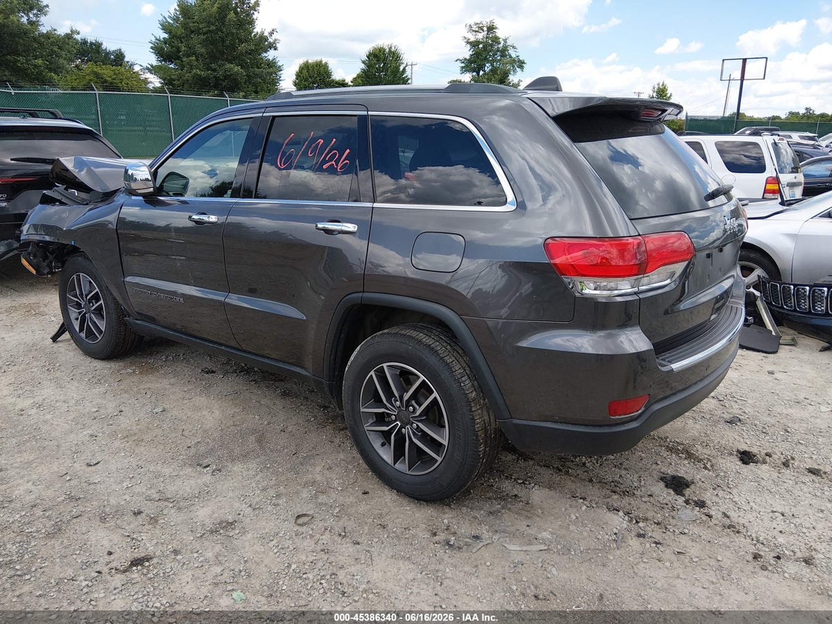2019 JEEP GRAND CHEROKEE LIMITED 4X2 — снимка 3
