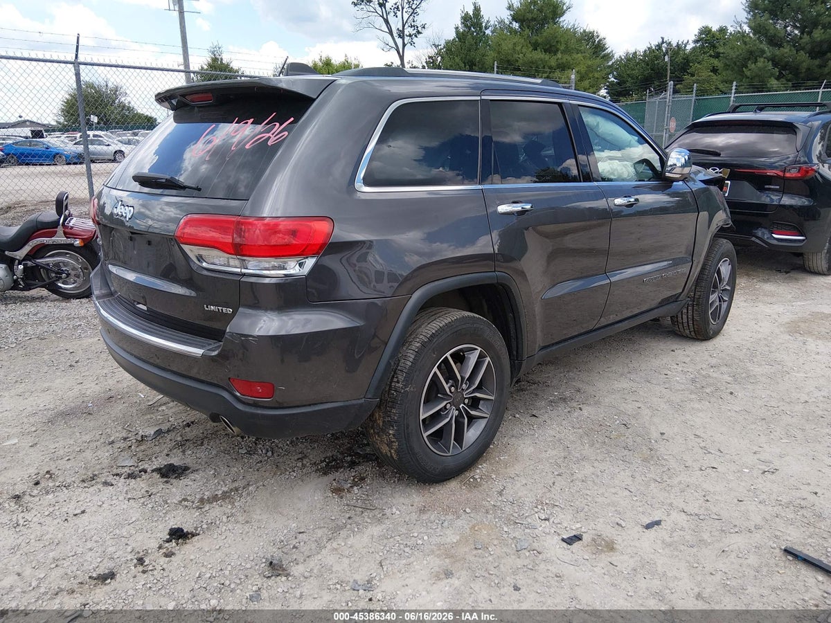 2019 JEEP GRAND CHEROKEE LIMITED 4X2 — снимка 4