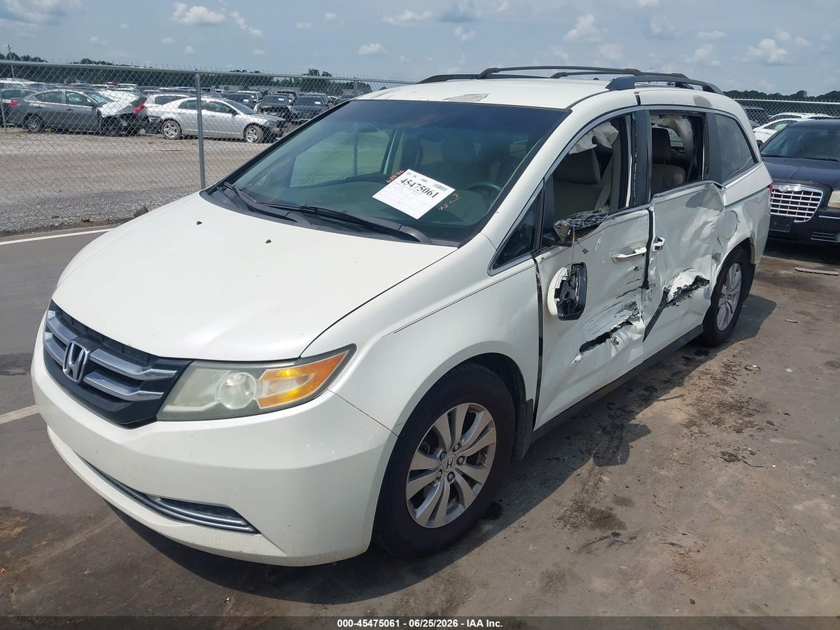 2014 HONDA ODYSSEY EX — снимка 2