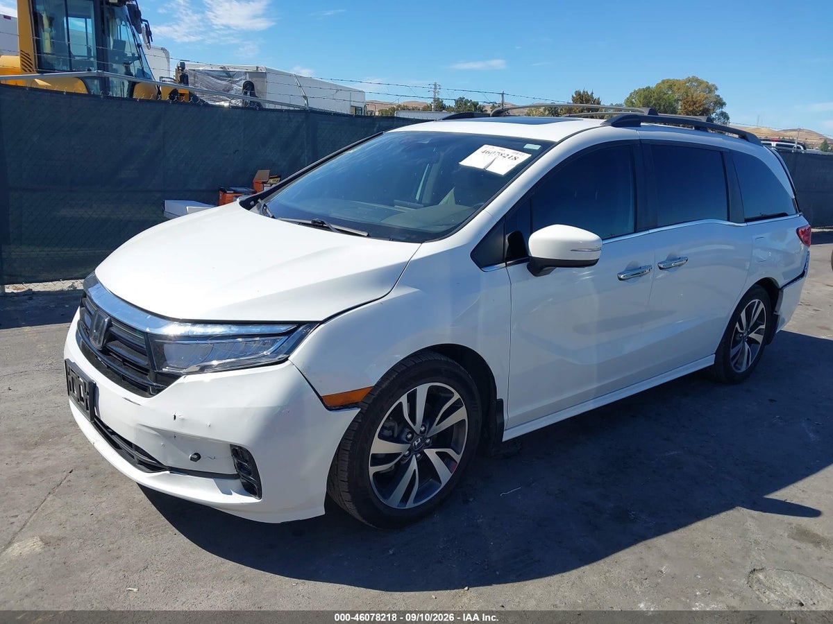 2022 HONDA ODYSSEY TOURING — снимка 2