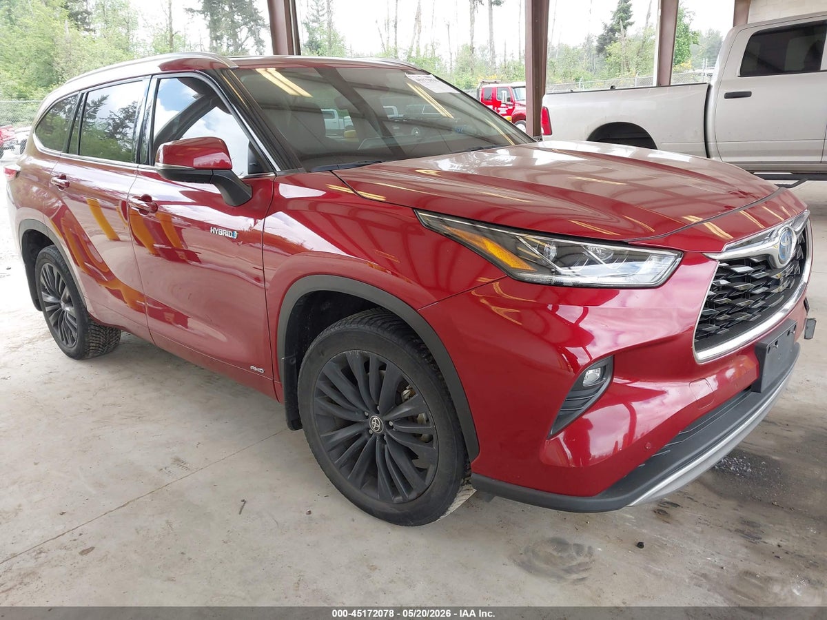 2021 TOYOTA HIGHLANDER HYBRID PLATINUM