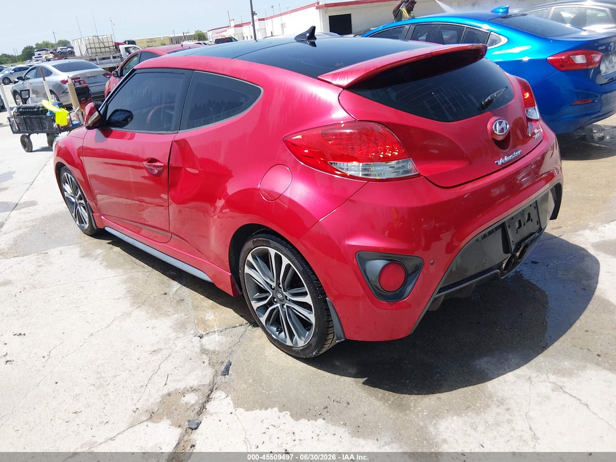 2016 HYUNDAI VELOSTER TURBO — снимка 3