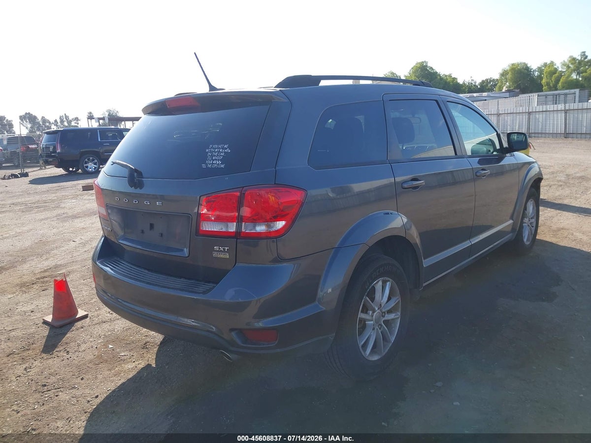 2015 DODGE JOURNEY SXT — снимка 4