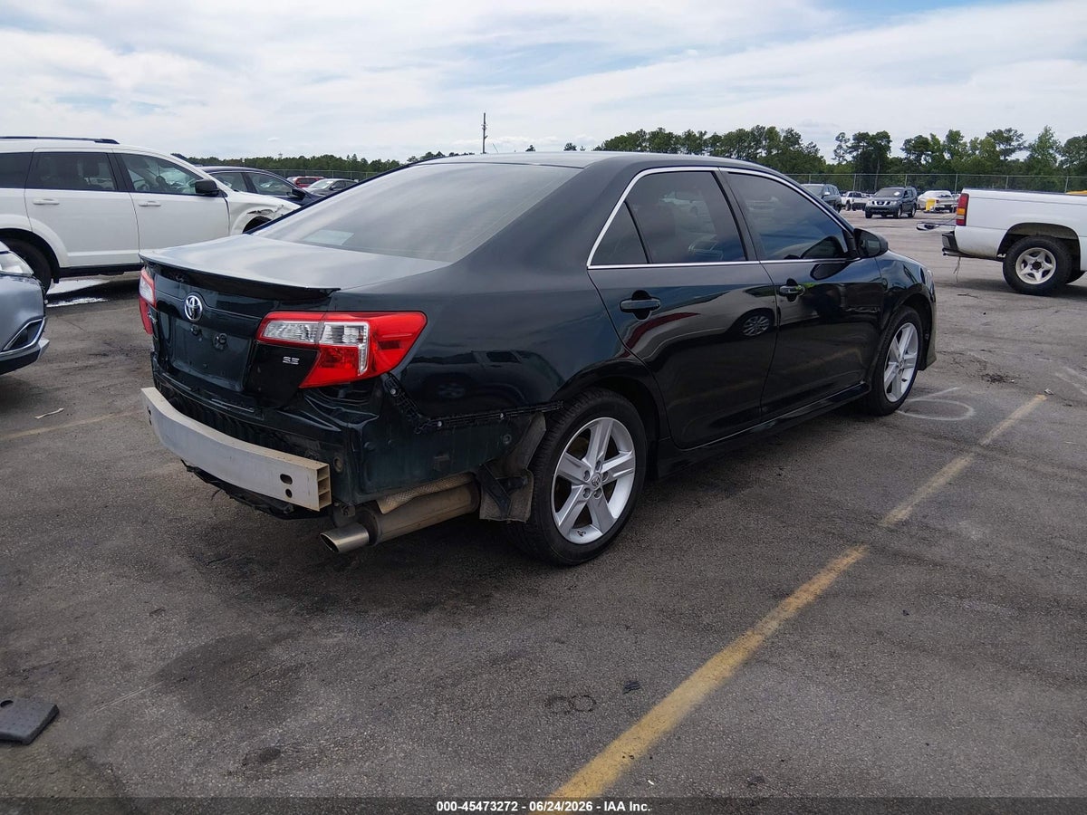 2013 TOYOTA CAMRY SE — снимка 4