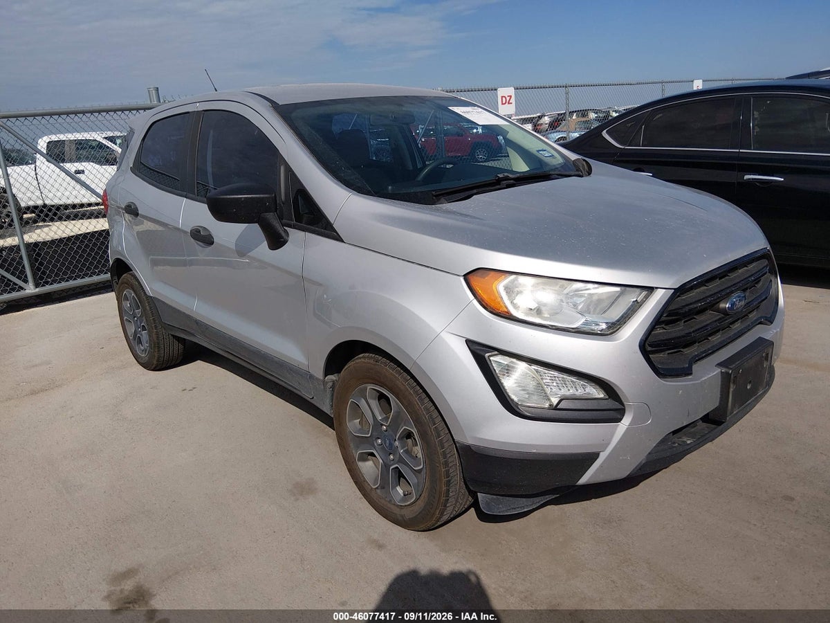 2020 FORD ECOSPORT S