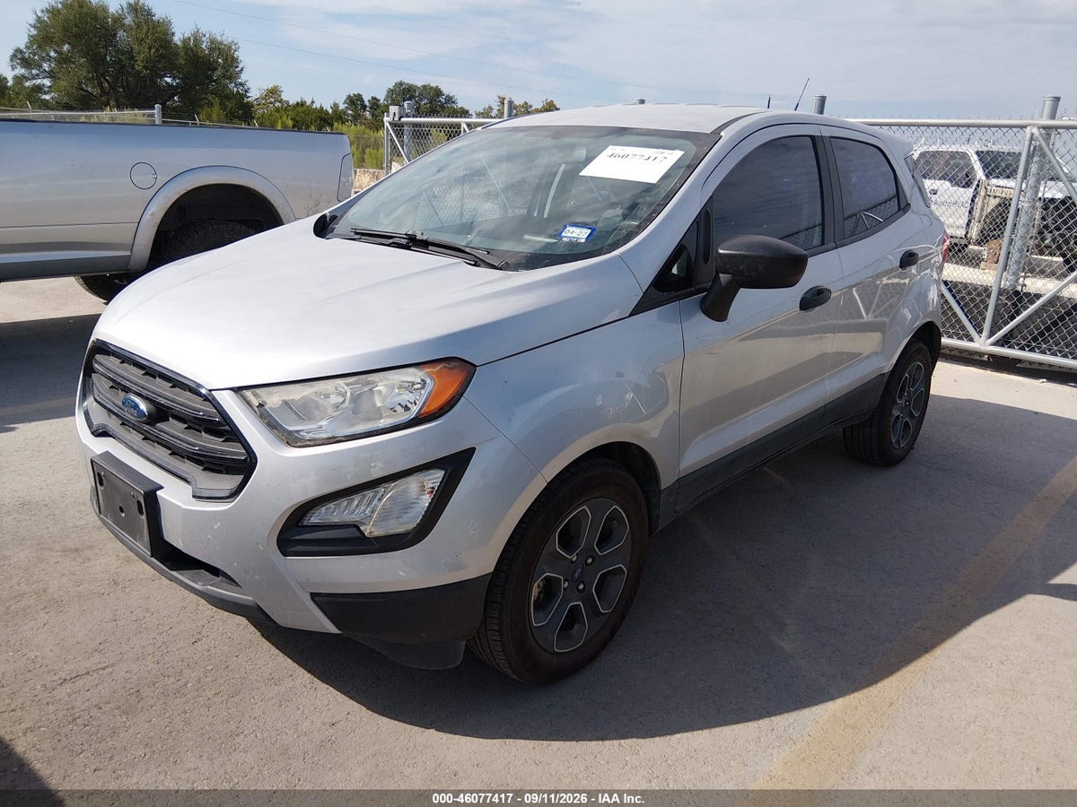 2020 FORD ECOSPORT S — снимка 2