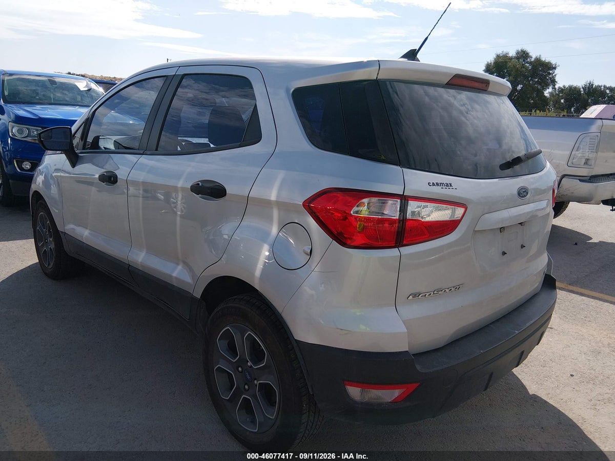 2020 FORD ECOSPORT S — снимка 3