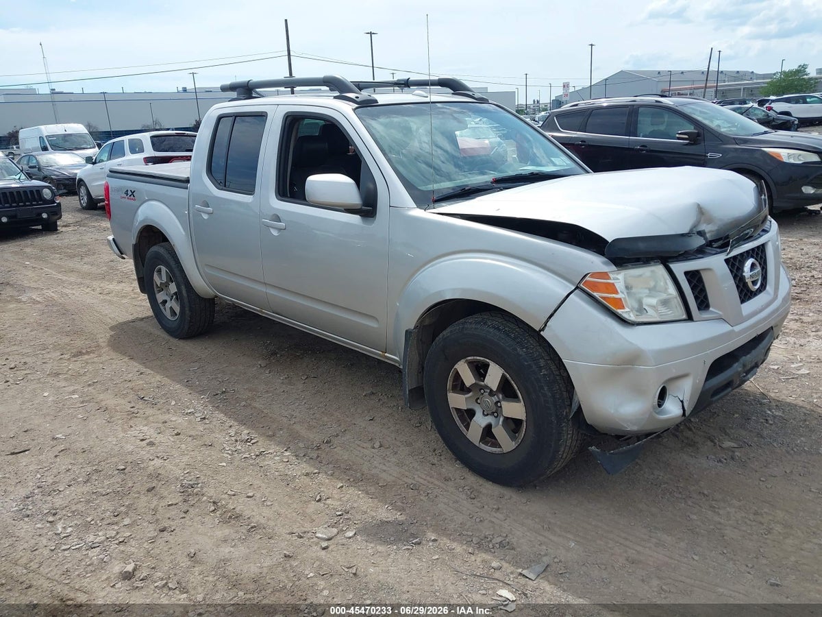 2012 NISSAN FRONTIER PRO-4X