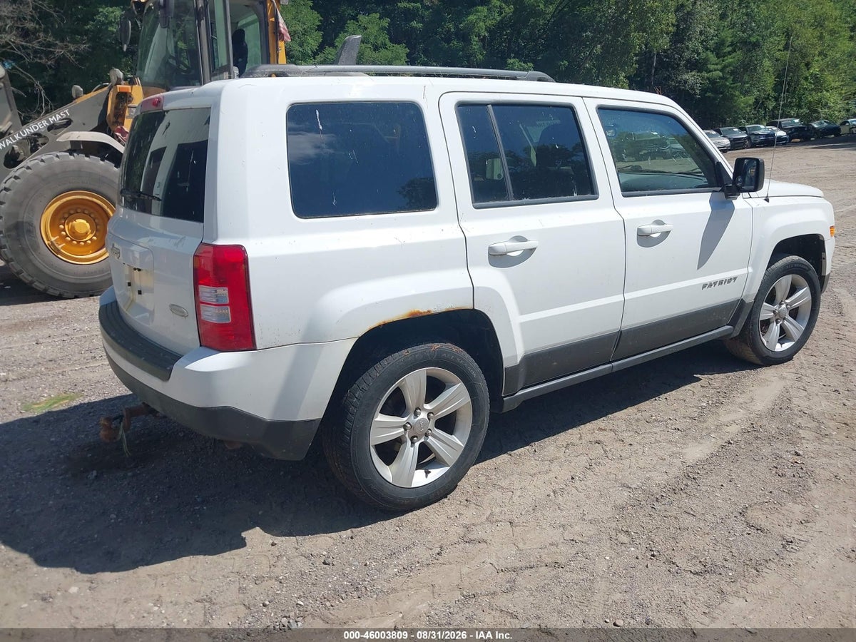 2014 JEEP PATRIOT LATITUDE — снимка 4