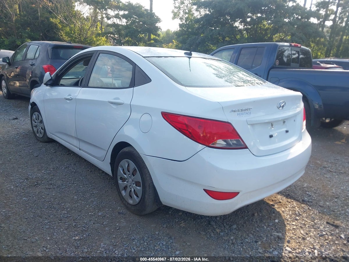 2016 HYUNDAI ACCENT SE — снимка 3