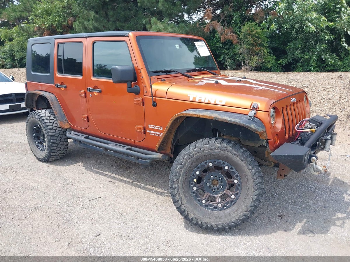 2010 JEEP WRANGLER UNLIMITED SPORT