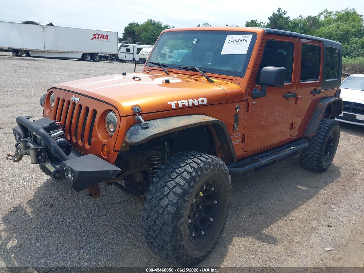 2010 JEEP WRANGLER UNLIMITED SPORT — снимка 2