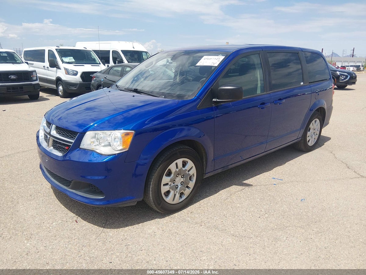 2018 DODGE GRAND CARAVAN SE — снимка 2