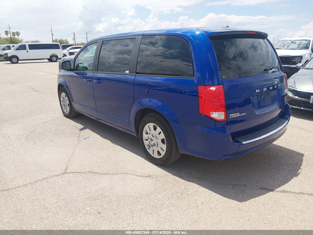 2018 DODGE GRAND CARAVAN SE — снимка 3