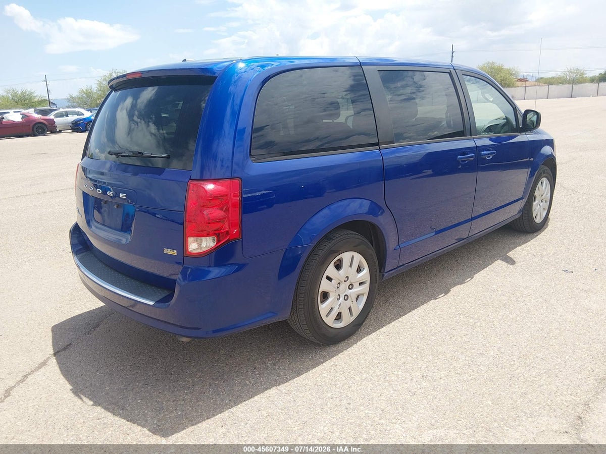 2018 DODGE GRAND CARAVAN SE — снимка 4