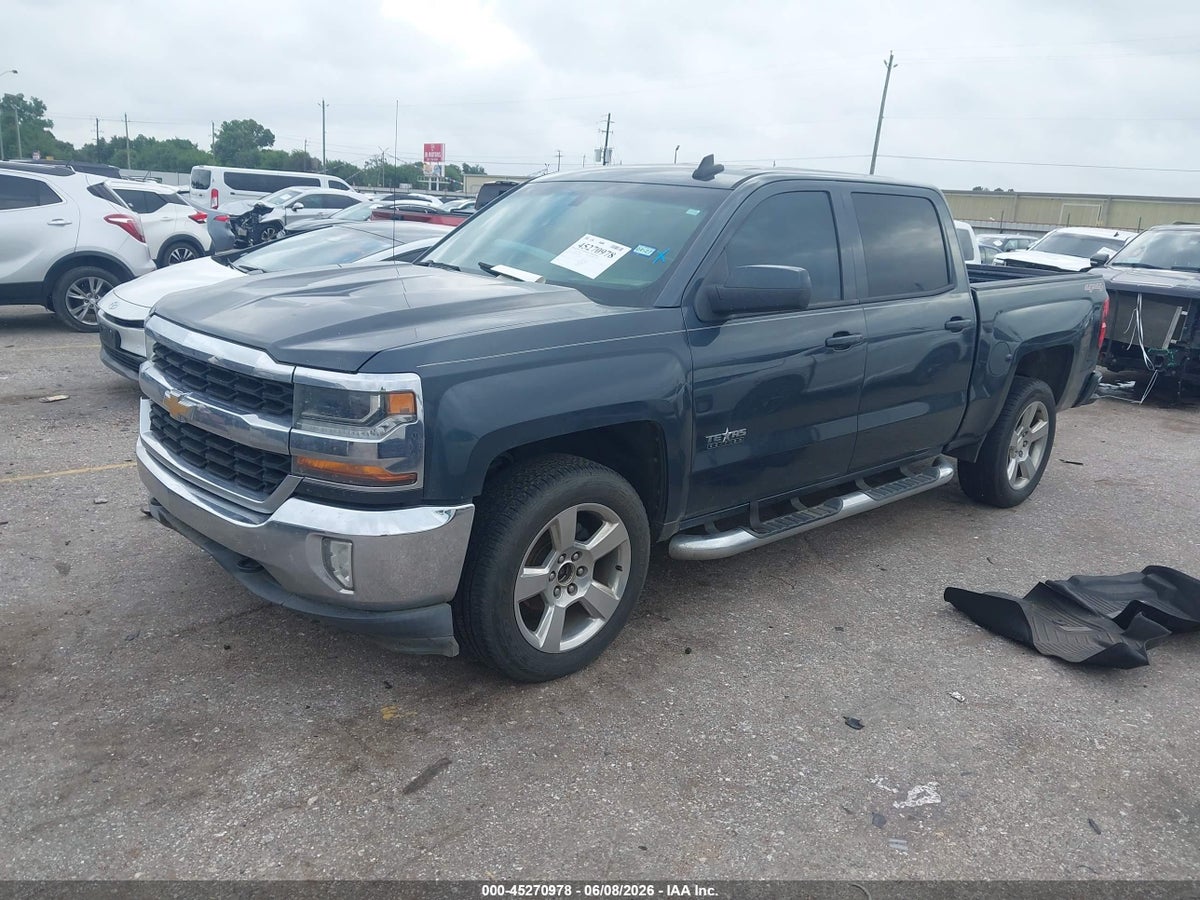 2017 CHEVROLET SILVERADO 1500 1LT — снимка 2