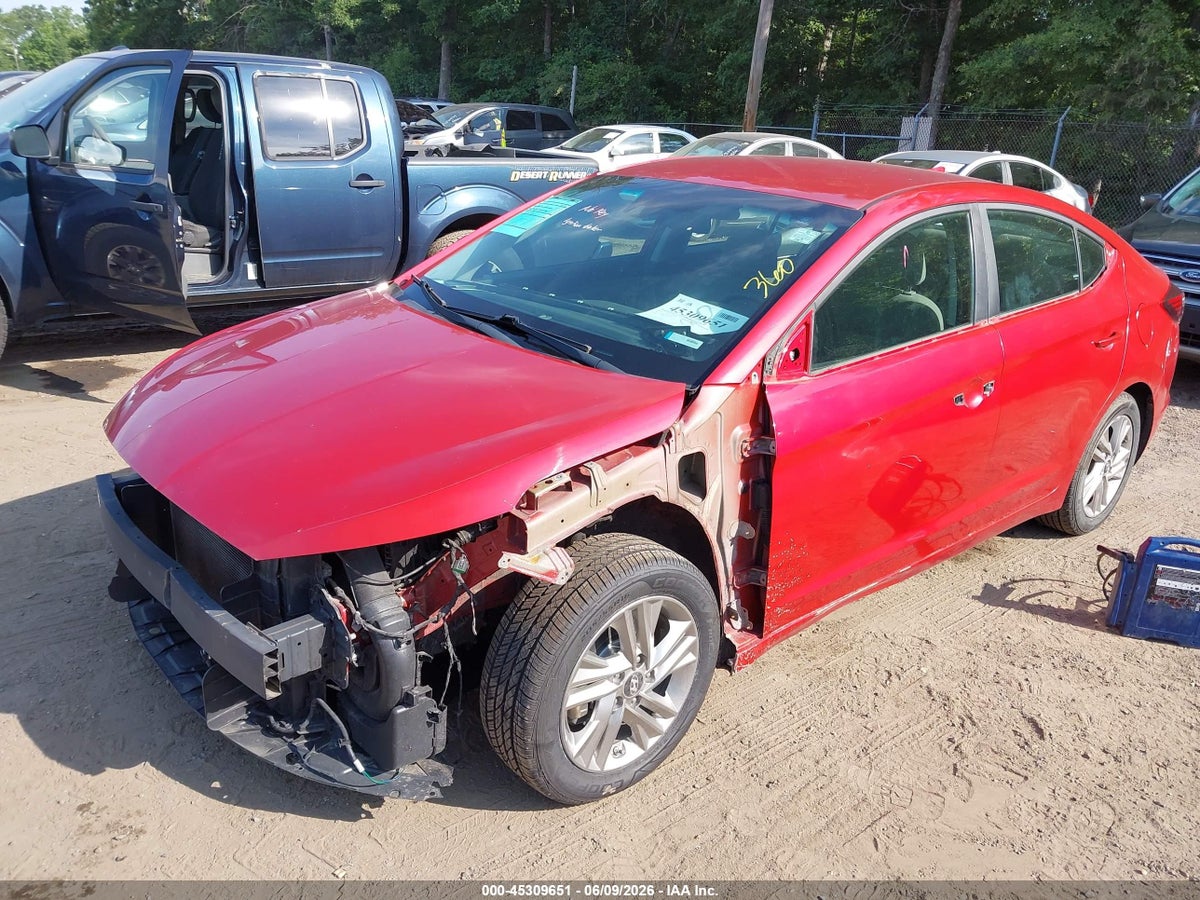 2019 HYUNDAI ELANTRA SEL — снимка 2