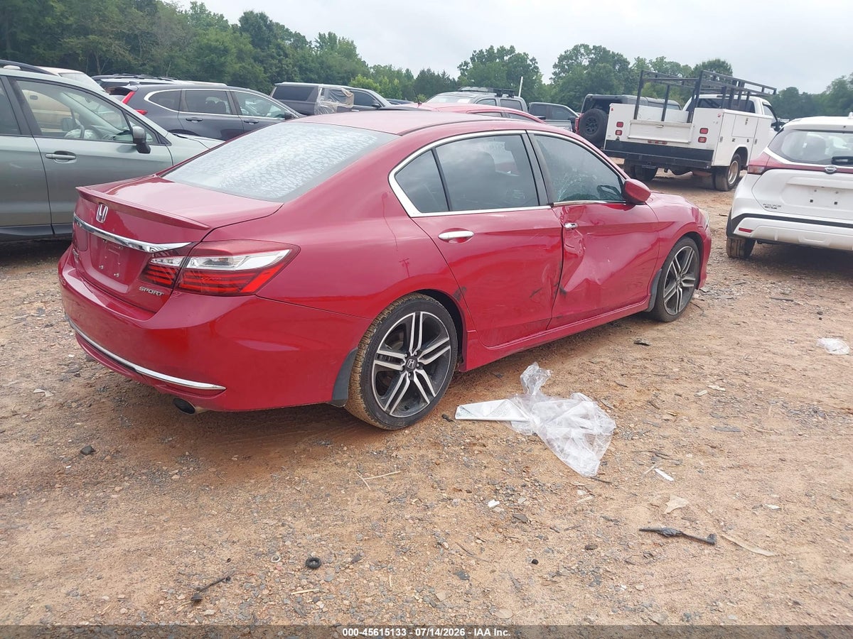 2016 HONDA ACCORD SPORT — снимка 4