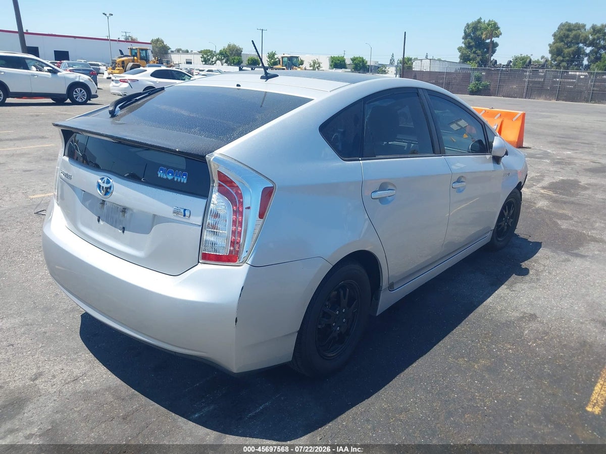 2012 TOYOTA PRIUS FOUR — снимка 4
