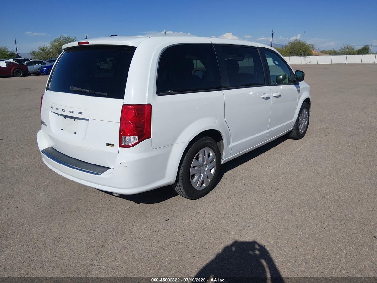 2018 DODGE GRAND CARAVAN SE — снимка 4