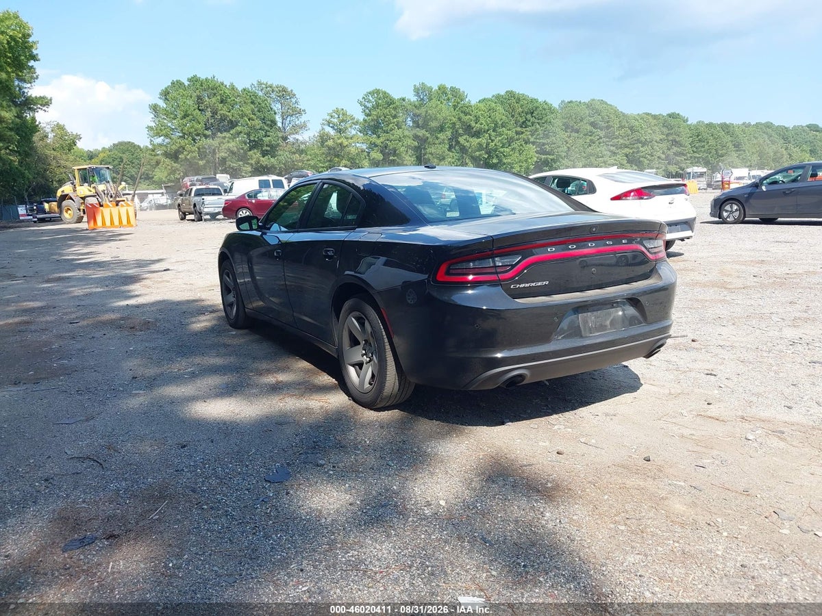 2019 DODGE CHARGER POLICE RWD — снимка 3