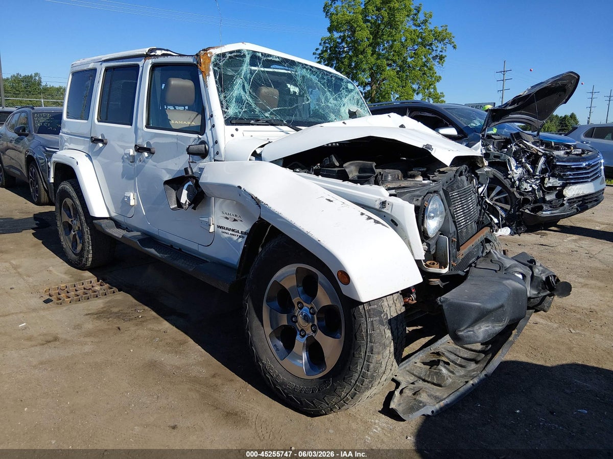 2016 JEEP WRANGLER UNLIMITED SAHARA