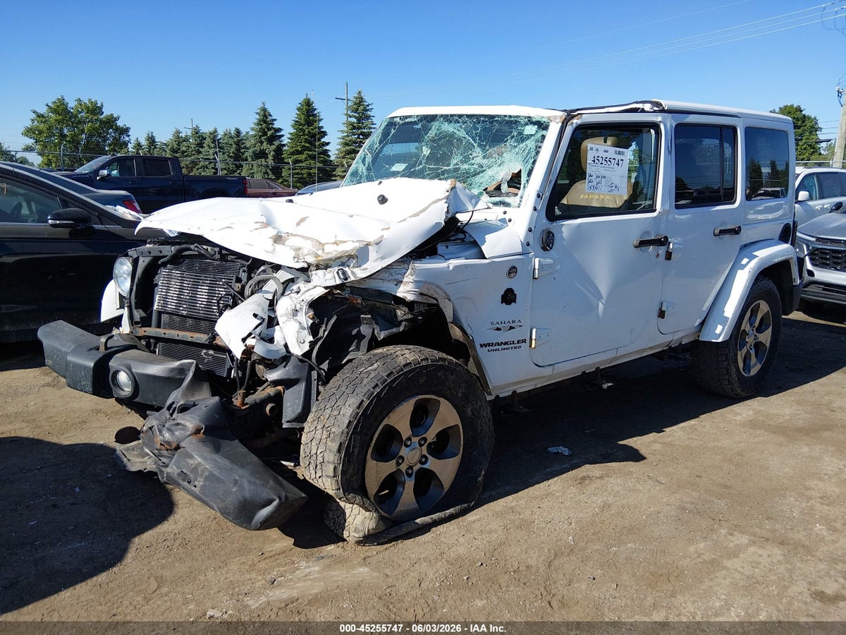 2016 JEEP WRANGLER UNLIMITED SAHARA — снимка 2