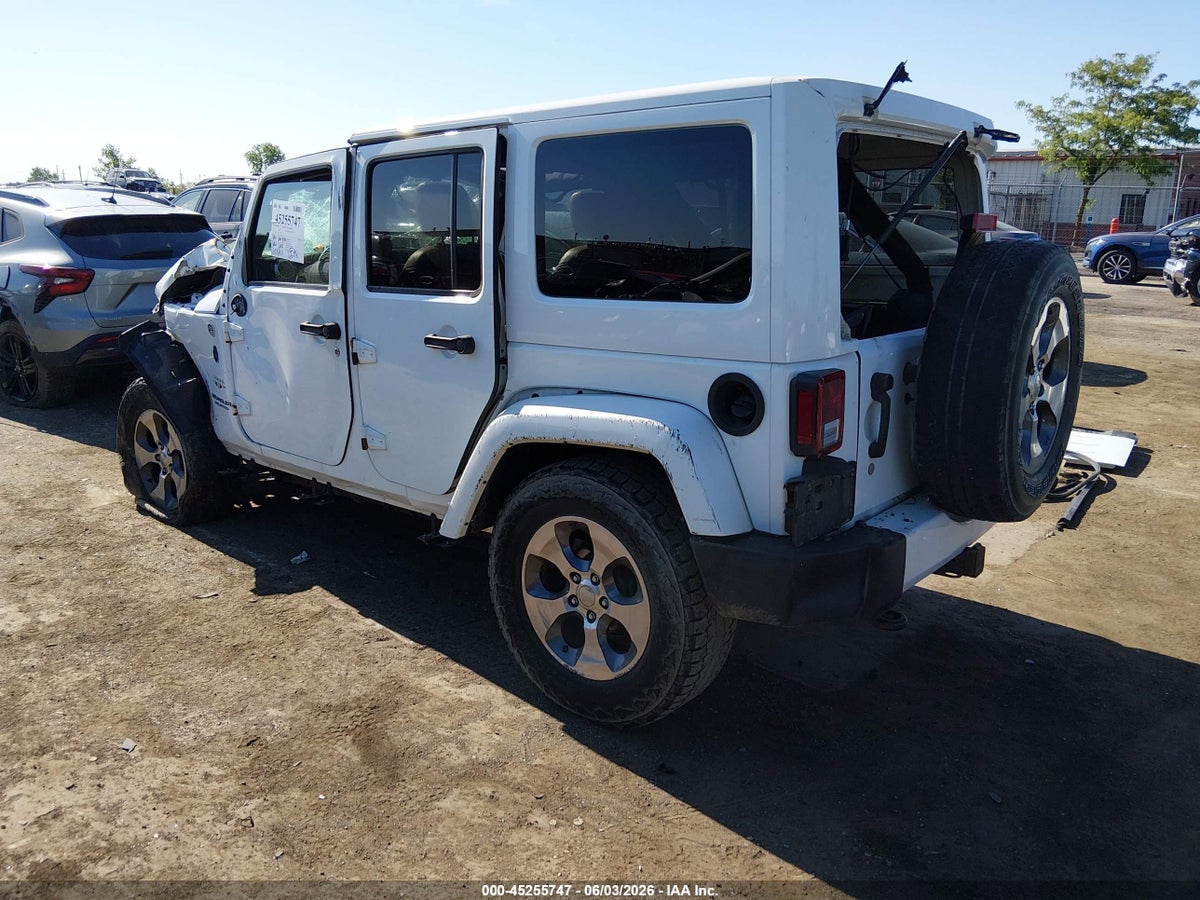 2016 JEEP WRANGLER UNLIMITED SAHARA — снимка 3