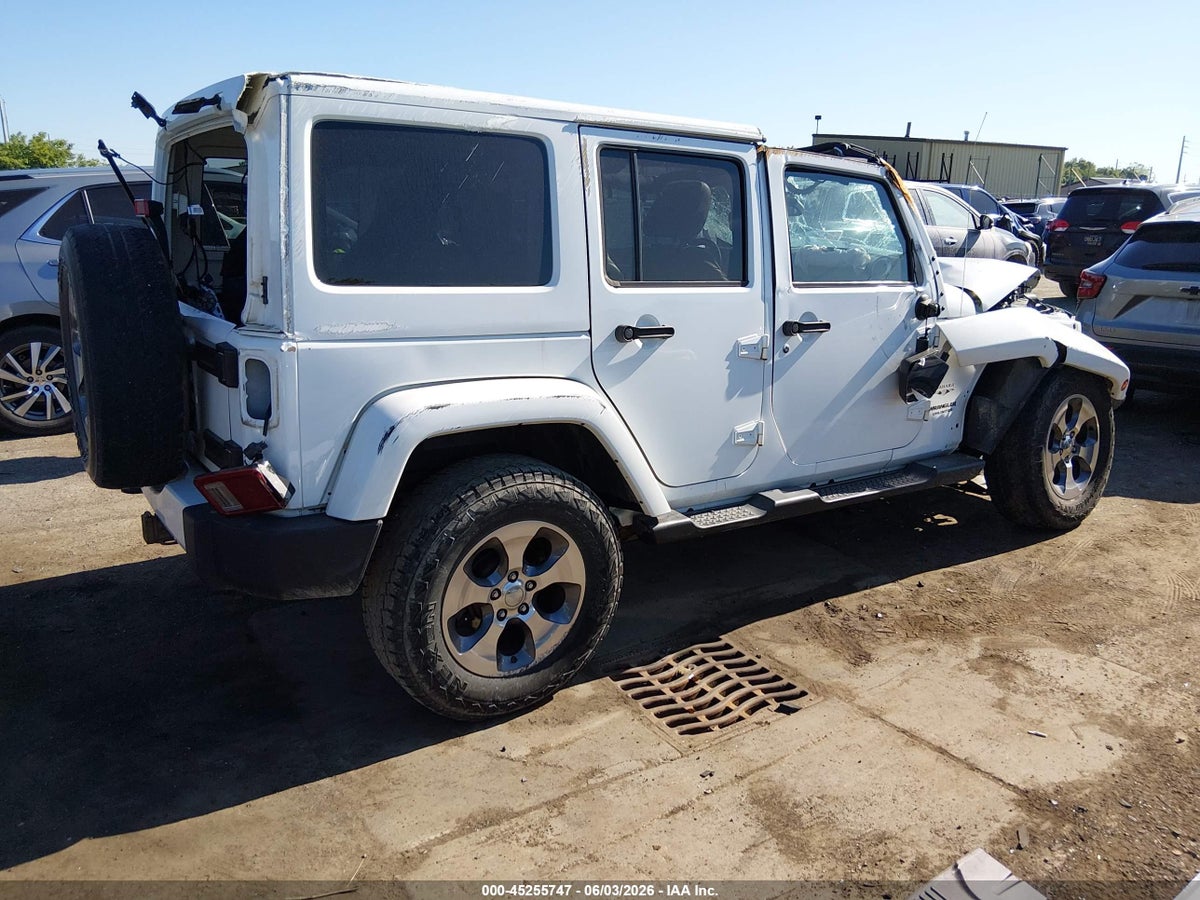 2016 JEEP WRANGLER UNLIMITED SAHARA — снимка 4