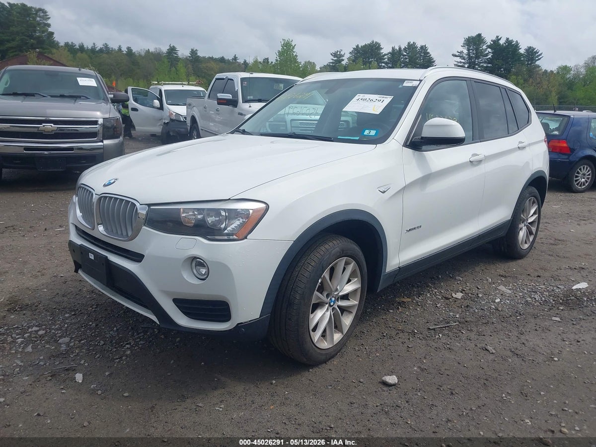 2017 BMW X3 XDRIVE28I — снимка 2
