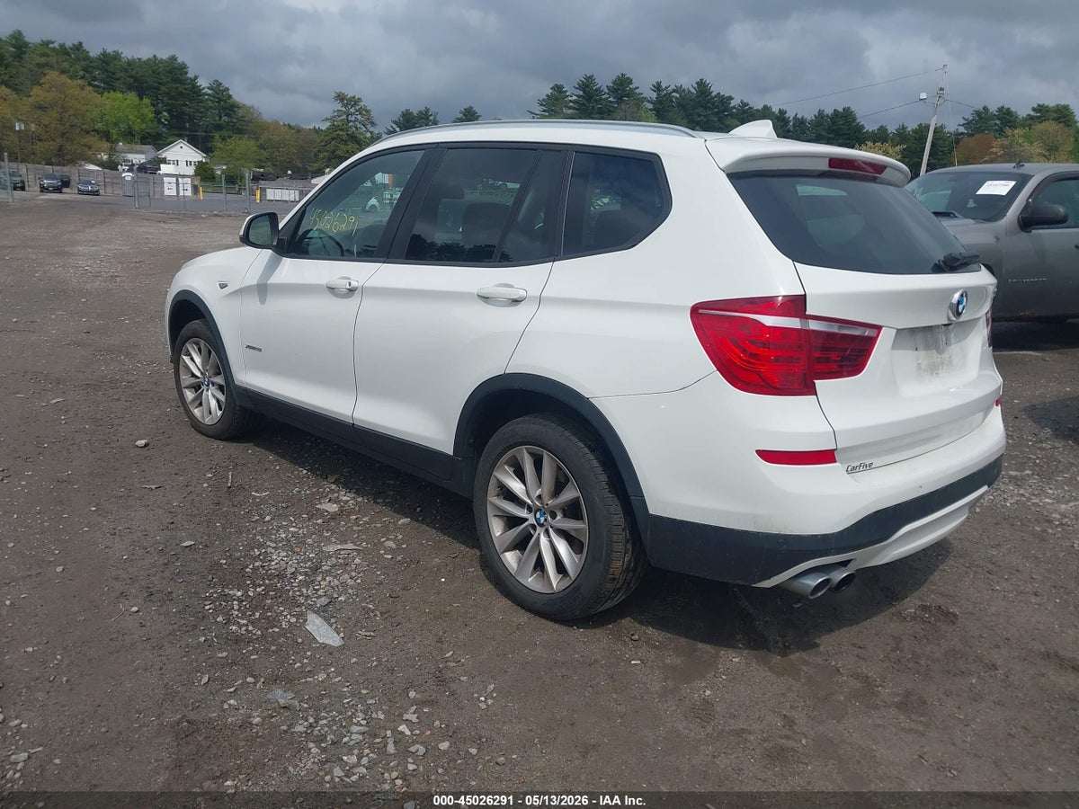 2017 BMW X3 XDRIVE28I — снимка 3