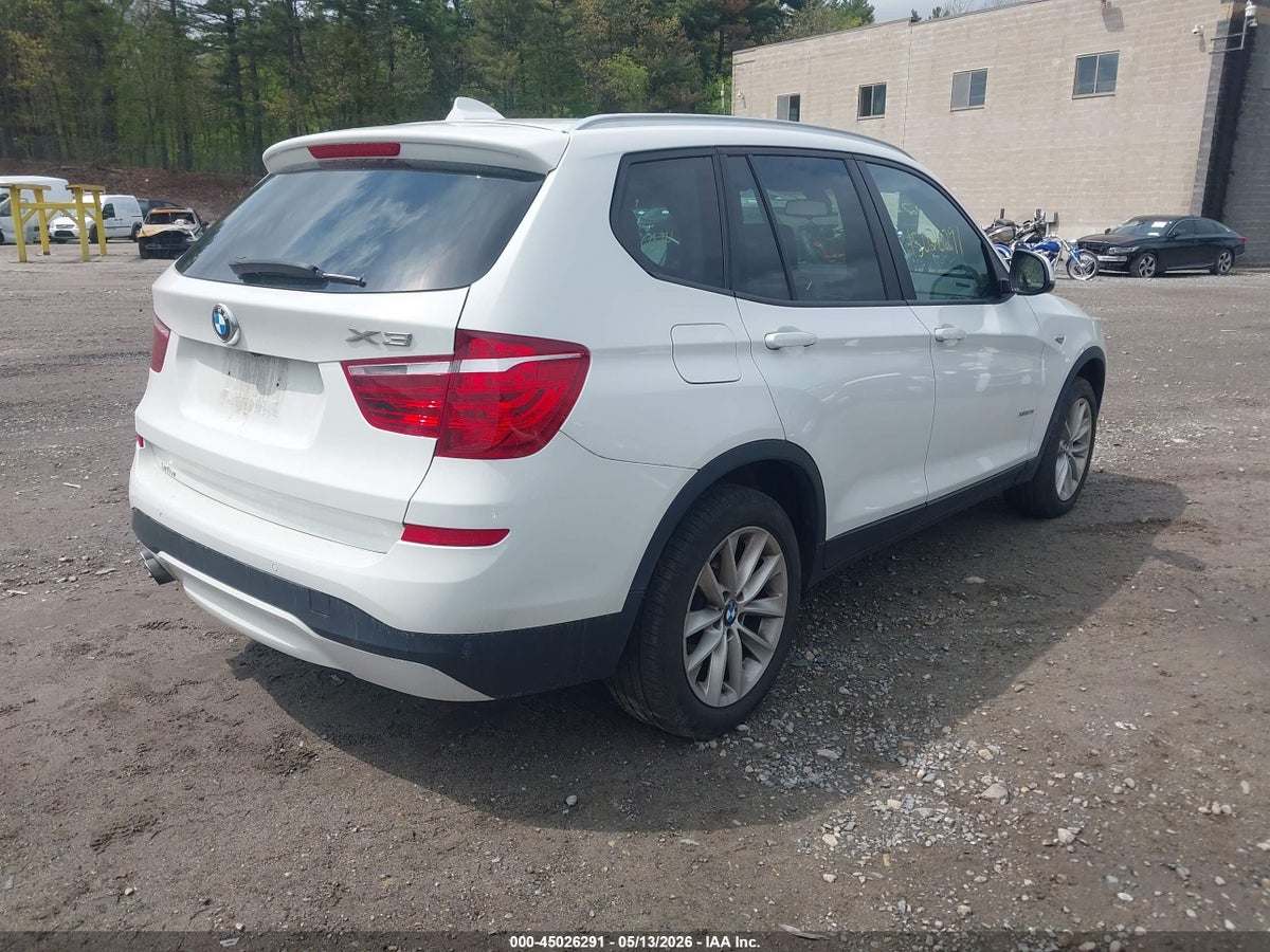 2017 BMW X3 XDRIVE28I — снимка 4