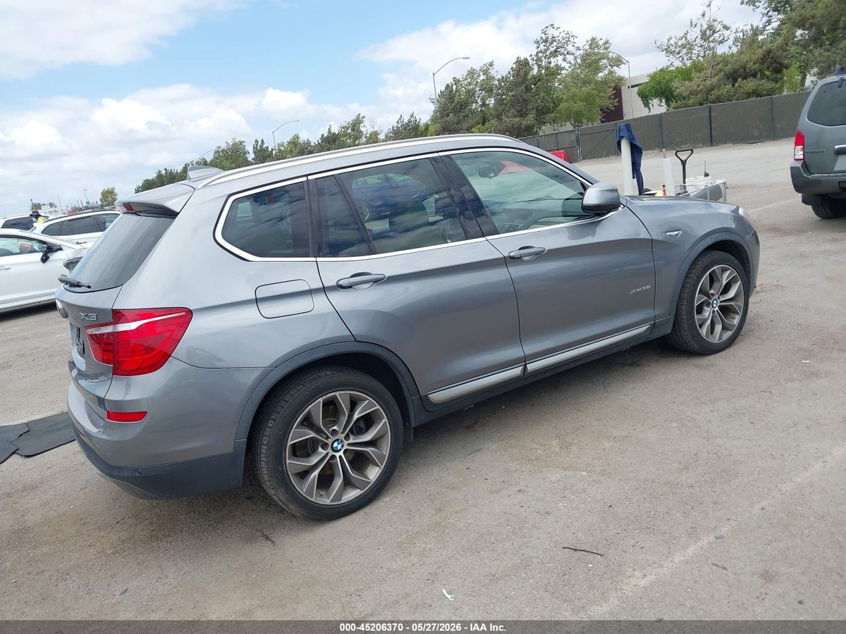 2017 BMW X3 XDRIVE35I — снимка 4