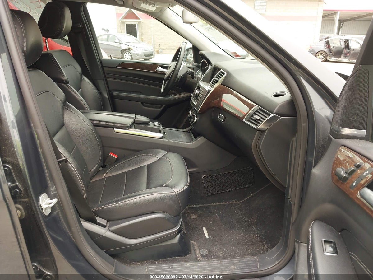 2014 MERCEDES-BENZ ML 350 4MATIC — снимка 5
