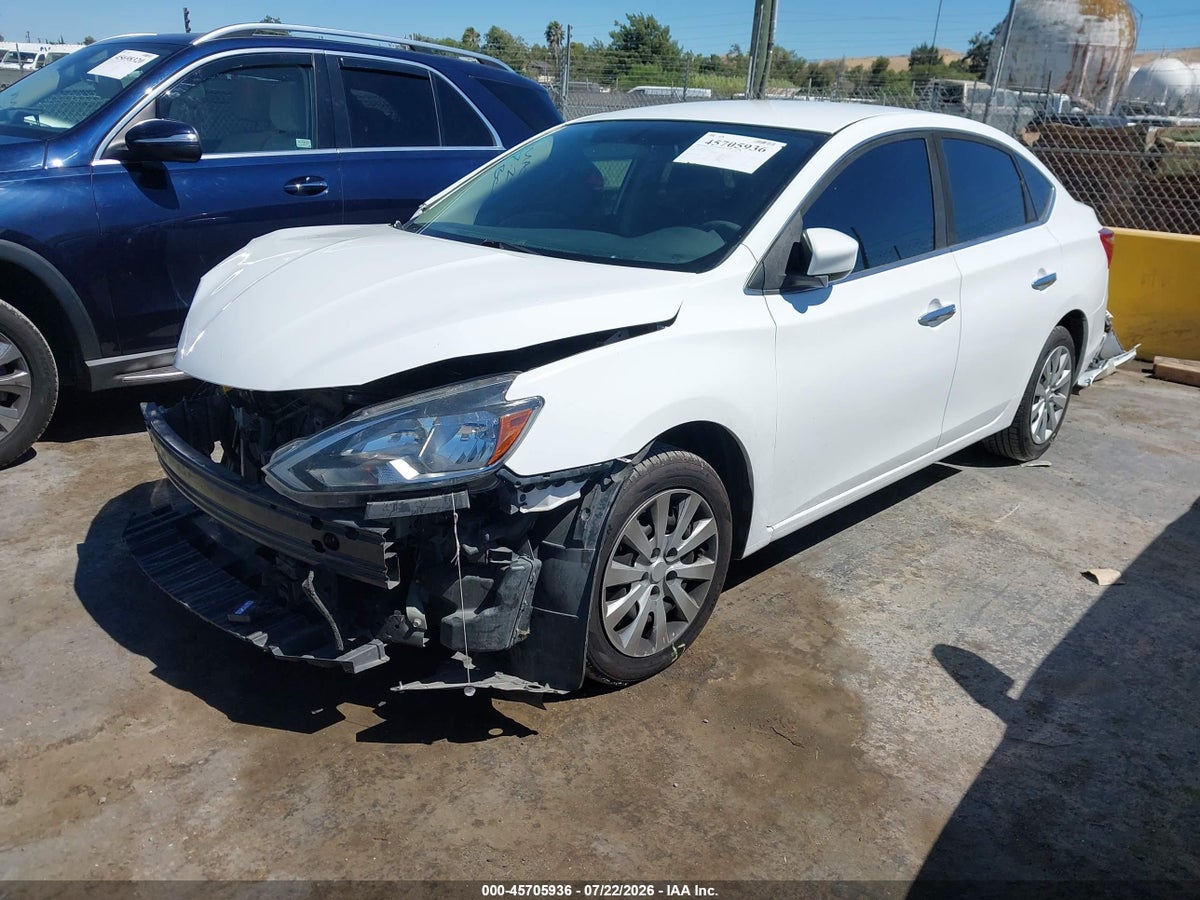 2018 NISSAN SENTRA S — снимка 2