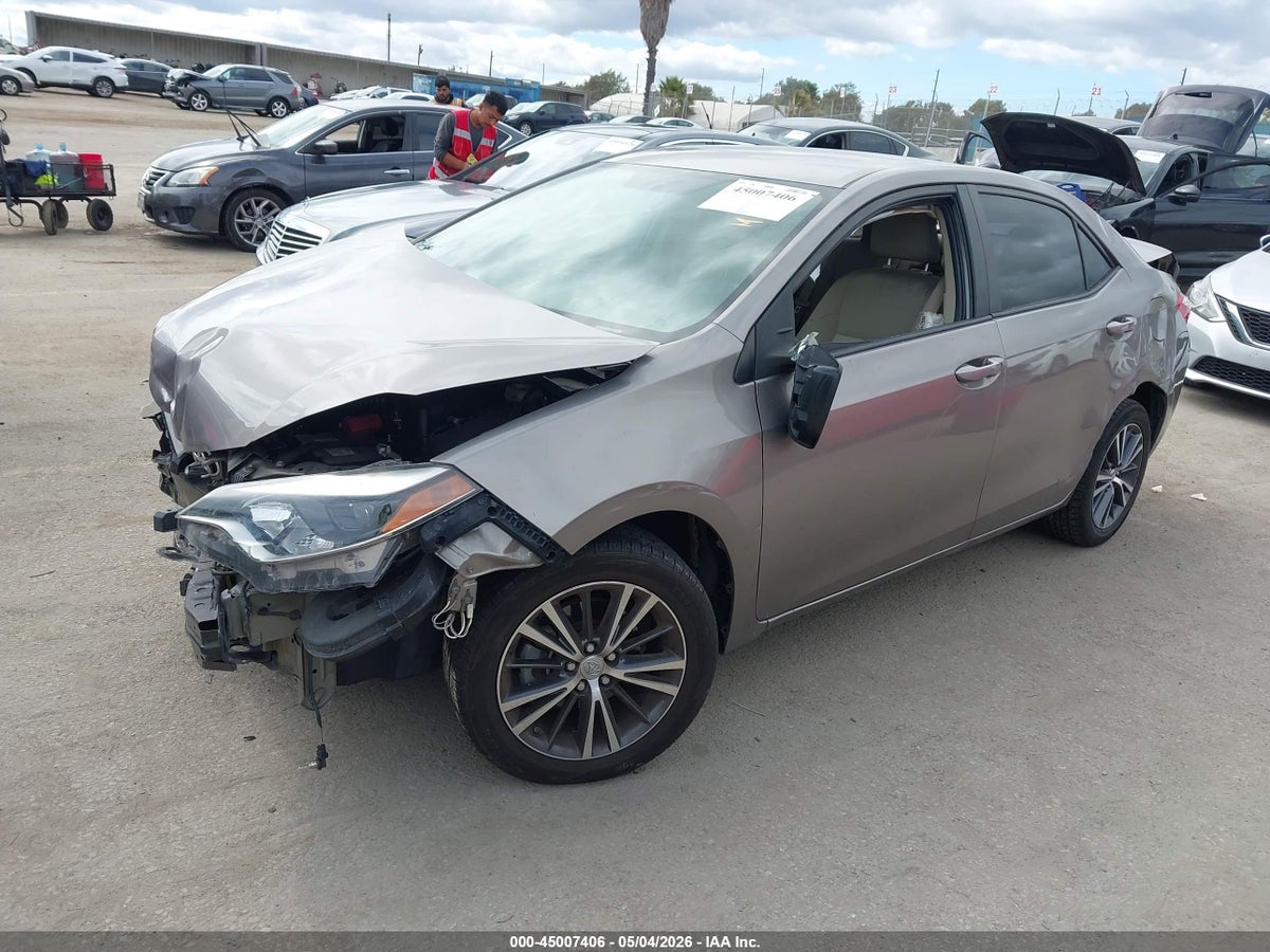 2016 TOYOTA COROLLA L/LE/LE PLUS/LE PREMIUM/S/S PLUS/S PREMIUM/S W/SPECIAL EDITION PKG — снимка 2