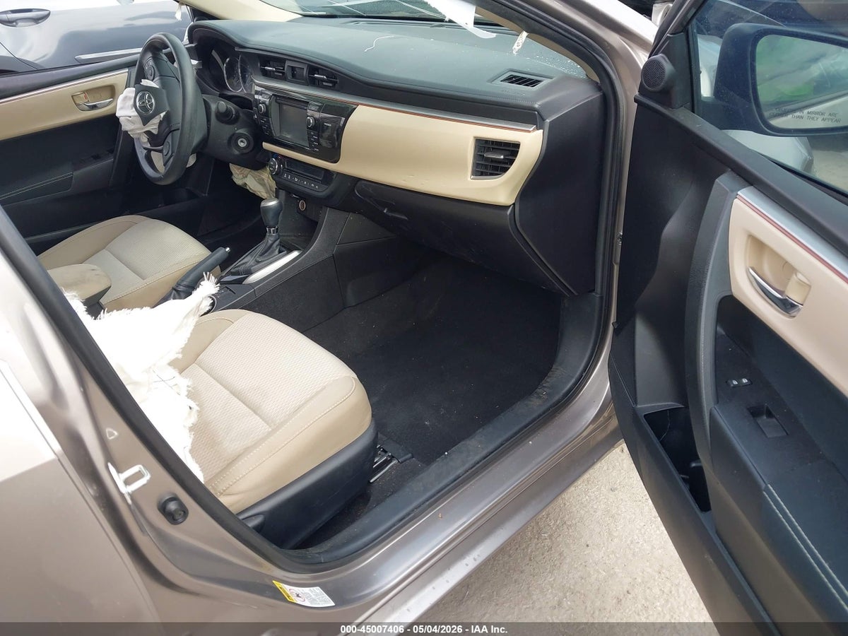 2016 TOYOTA COROLLA L/LE/LE PLUS/LE PREMIUM/S/S PLUS/S PREMIUM/S W/SPECIAL EDITION PKG — снимка 5